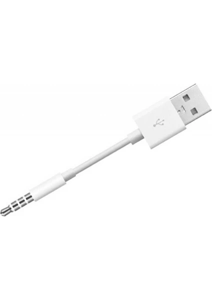 4258 İpod Shuffle 3. 4. 5. Nesil Uyumlu Usb Data Şarj Kablosu Usb