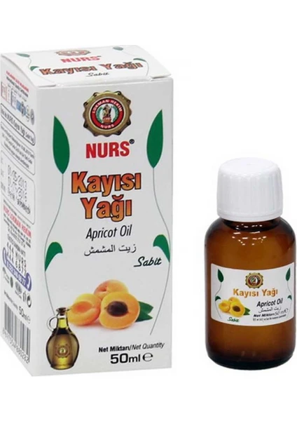 Nurs Lokman Hekim - Kayısı Yağı - Soğuk Pres 50 Ml