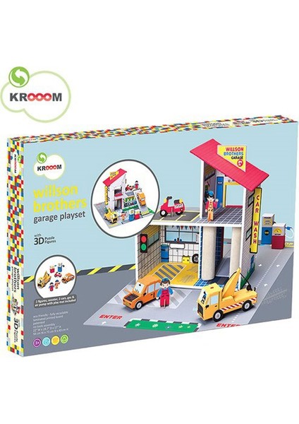 Krooom Willson Brothers - Garage Playset