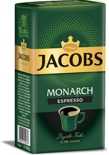 Monarch Espresso Filtre Kahve 500gr