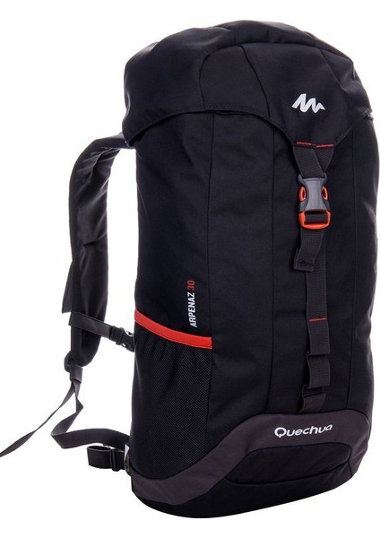 Arpenaz Outdoor Sırt Çantası - 30 L - Koyu Gri/Altın Quechu