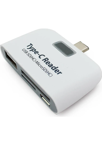 4941 Type C Usb 3.1 Kart Okuyucu Micro Usb Sd Card Reader Çevirici