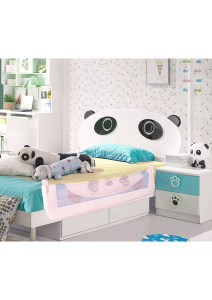 Panda Katlanabilir Çocuk Yatak Bariyeri - 140X52 Cm