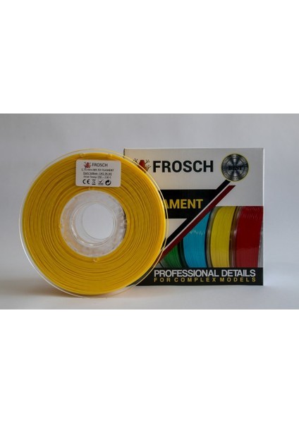 Abs Koyu Sarı 1,75 Mm Filament