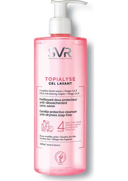 Topialyse Gel Lavant 400 Ml - Temizleyici Jel