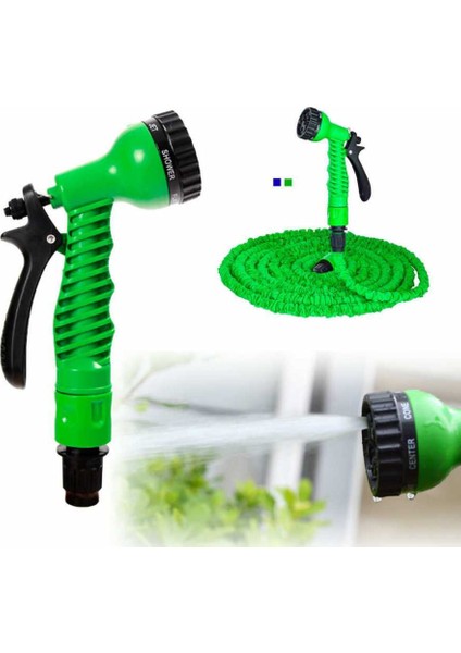 Uzayan Tabancalı Hortum Expandable Hose 22.5 Metre