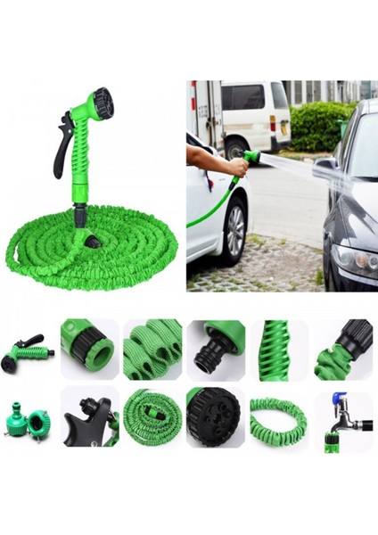 Uzayan Tabancalı Hortum Expandable Hose 22.5 Metre