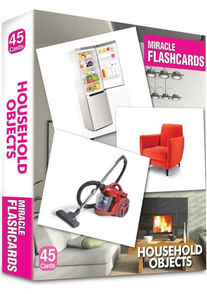 Miracle Flashcards – Household Objects Box 45 Cards