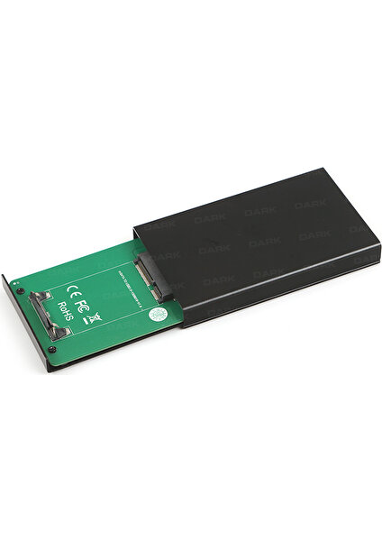 MSATA SSD Destekli USB 3.0 Disk Kutusu (DK-AC-DSEMSATA)