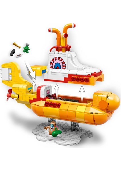 Ideas 21306 - The Beatles Yellow Submarine indirimleri