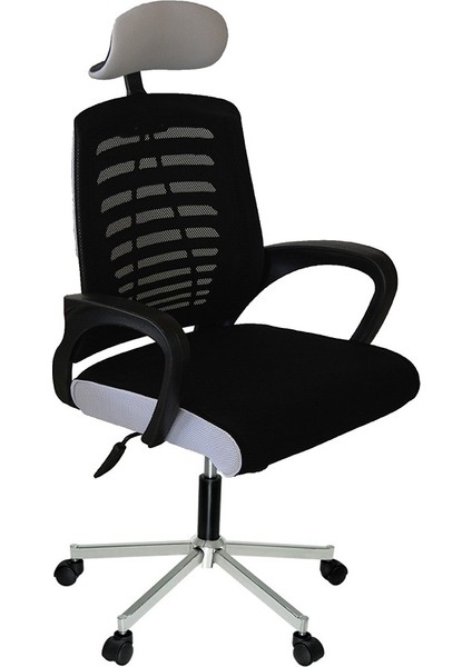 Karizma File Müdür Koltuk Krom Ayak