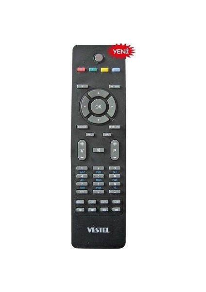 Vestel Return Tuşlu LCD Kumandası
