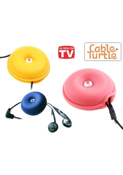 Cable Turtle 3 lü Kablo Toplayıcı