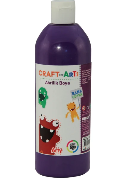 Craft And Arts Akrilik Boya 500ml Mor