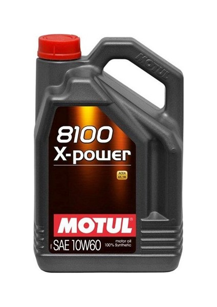 8100 X-Power 10W-60 4 Litre Motor Yağı (Üretim Yılı: 2023)