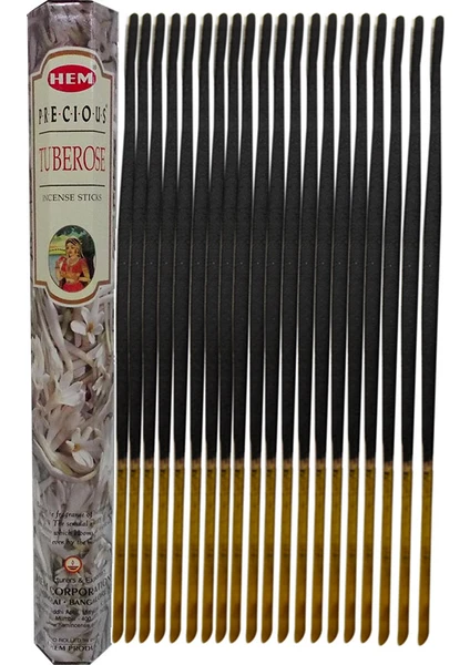 Hem Tütsü Sümbülteber Tütsü - Tuberose Incense Sticks 20li