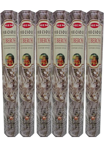 Hem Tütsü Sümbülteber Tütsü - Tuberose Incense Sticks 20li