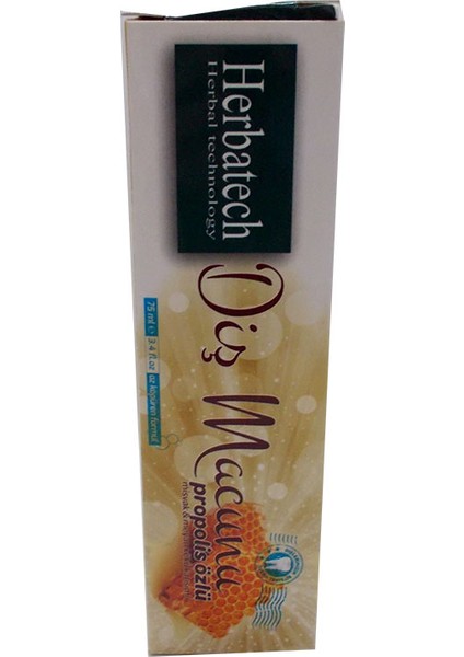 Propolis Misvak Meyan Kökü Karışımılı Özlü Diş Macunu 75gr