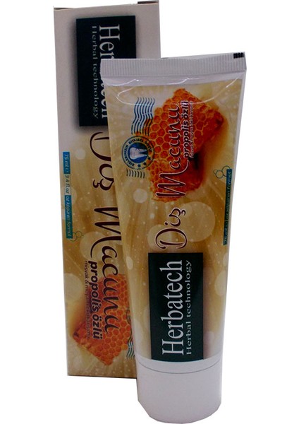 Propolis Misvak Meyan Kökü Karışımılı Özlü Diş Macunu 75gr