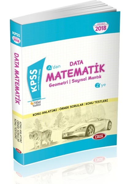 Data Yayınları KPSS Matematik Konu Anlatımlı 2018