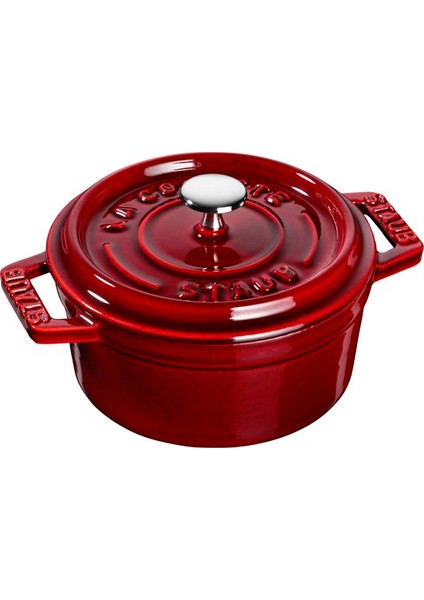 Cocotte Döküm Mini Tencere Bordo 10 cm