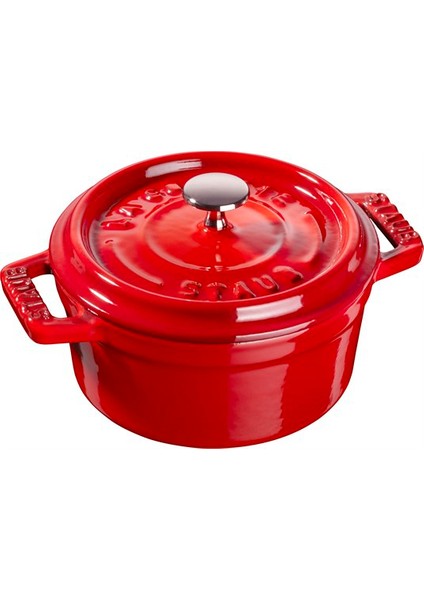 Cocotte Döküm Mini Tencere Kırmızı 10 cm