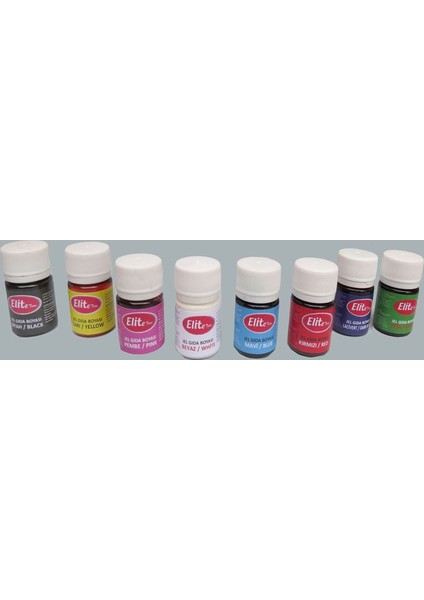Elitetime Jel Gıda Boyası Mavi 30 Gram Pk:1 Kl:40 - Ar6241M