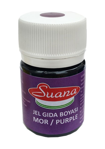 Elitetime Jel Gıda Boyası Mor 30 Gram Pk:1 Kl:40 - Ar6241Mor