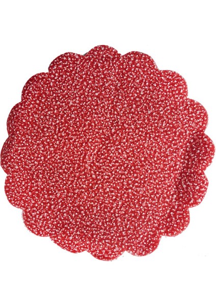 Elitetime Organze Karlı 22Cm Kırmızı P100-100 - Ar0564R