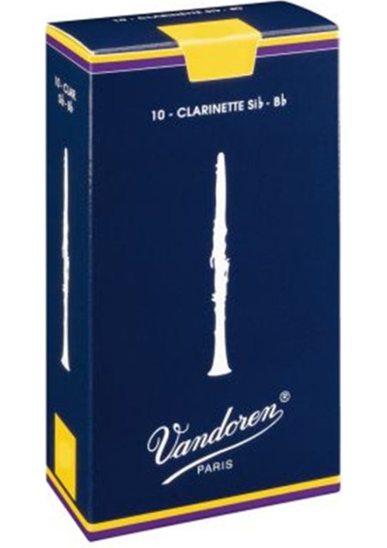 Vandoren CR102 Classic Bb Klarnet Kamışı (2 Numara)