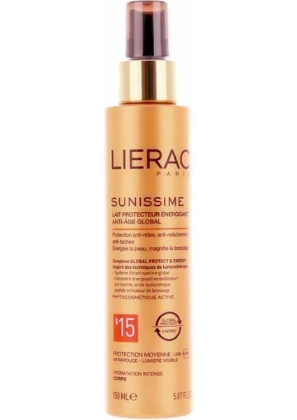 Sunissime Energizing Protective Milk SPF15