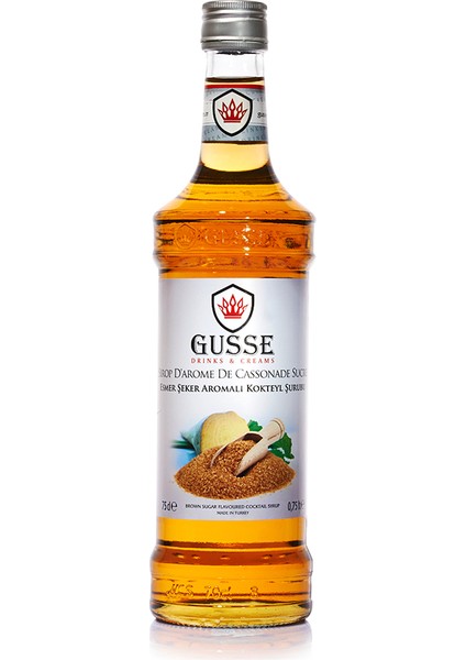 Esmer Şeker (Brown Sugar) Aromalı Kokteyl Şurubu 70 cl