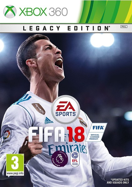 Xbox 360 Fifa 18 Legacy Edition