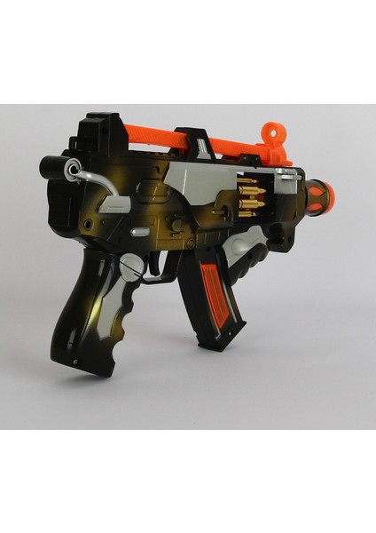 Can Ali Toys Gun Pilli Işıklı Sesli Taramalı Silah 3801 30 cm