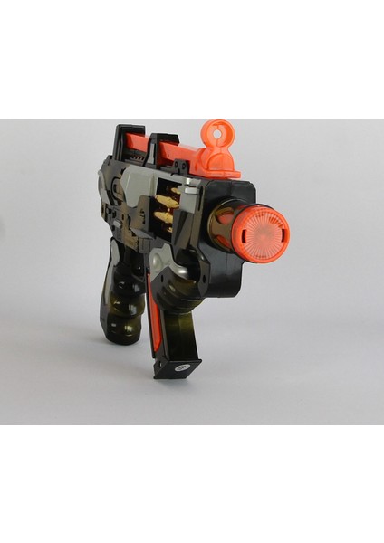 Can Ali Toys Gun Pilli Işıklı Sesli Taramalı Silah 3801 30 cm