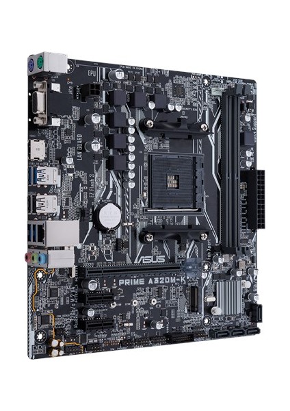 Prıme A320M-K Amd A320 Am4 DDR4 3200 Hdmı Vga M2 Usb3.1 Matx(Prıme A320M-K) Anakart