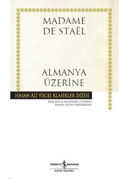 Almanya Üzerine - Madame De Stael