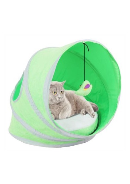 Yataklı Kedi Çadırı 38x38x43