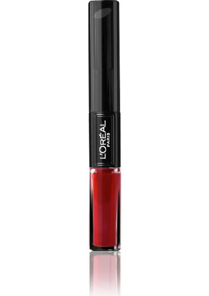 L'Oréal Paris Infaillible 2-Step 24 Saat Kalıcı Likit Ruj & Balm - 506 Red Infaillible