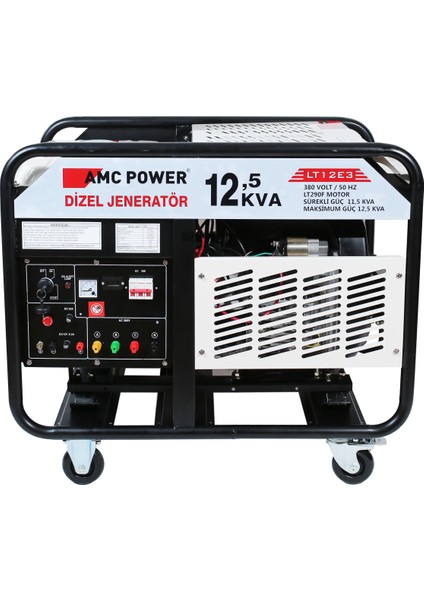 Amc Power 12,5 Kva Dizel Jeneratör 380 Volt