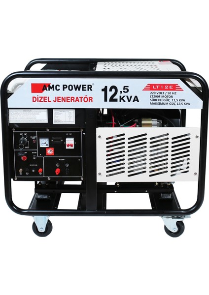 12,5 Kva Dizel Jeneratör 220 Volt