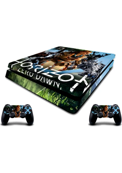 Stickermarket PS4 Slim Horizon Sticker Seti