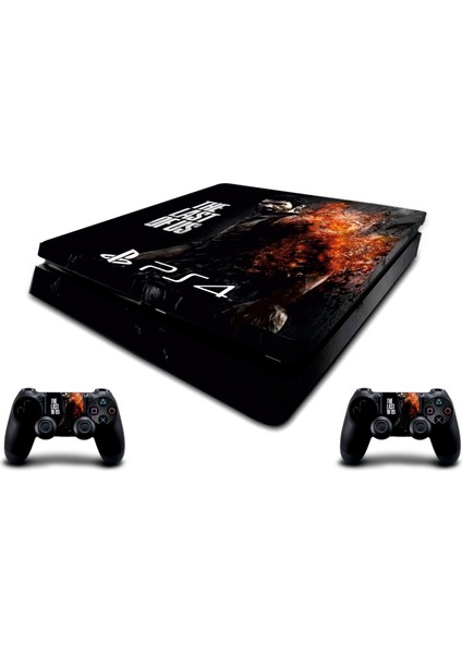 PS4 Slim Last Of Us Sticker Seti