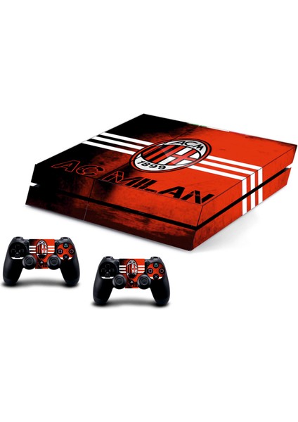 PS4 Fat AC Milan Sticker Seti