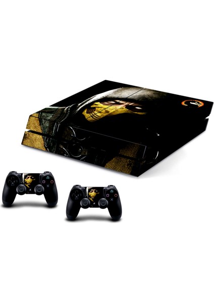 PS4 Fat Mortal Kombat Sticker Seti