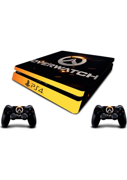 PS4 Slim Overwatch Sticker Seti