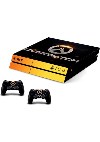 PS4 Fat Overwatch Sticker Seti