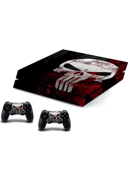 PS4 Fat Punisher Sticker Seti