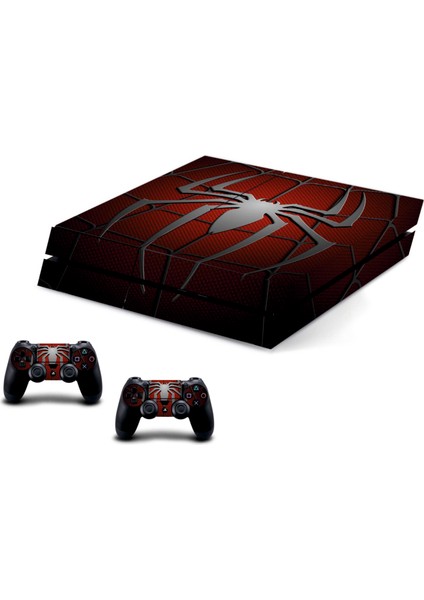 PS4 Fat Spiderman Sticker Seti
