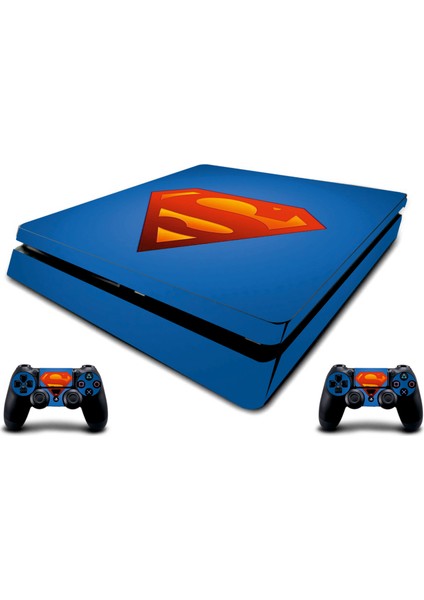 PS4 Slim Superman Sticker Seti